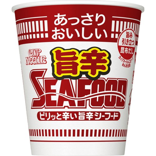NISSIN 닛신 담백한 컵누들 매콤 시푸드 컵라면 58g×20개