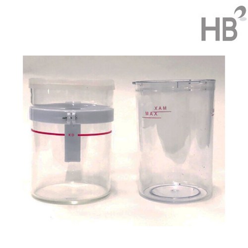 이온 스티머 비커 2종 플라스틱 유리 SK-550 SK-750 훈증기 비이커 안면스티머, 플라스틱비커