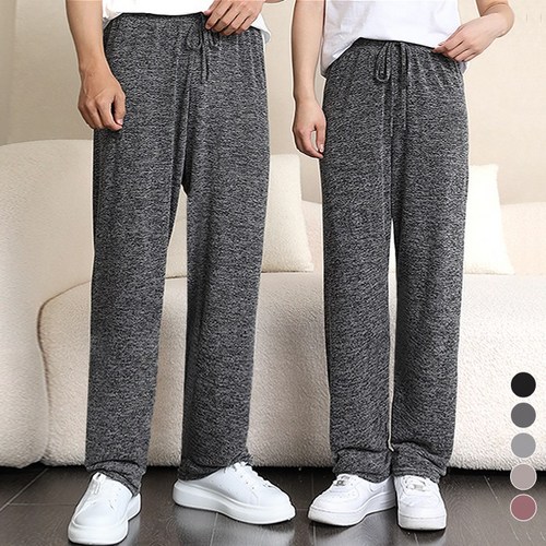 턴키 빅사이즈[26-46까지]편안한 홈웨어 스판밴딩바지 파자마 꿈잠바지 커플바지 긴바지