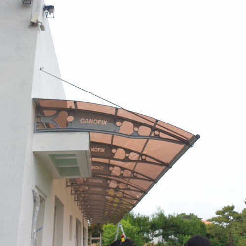 캐노픽스 1870x3900 캐노피 천막 어닝 지지대 설치 비가림막 비가림 시설, 회색틀 브라운렉산, 1개