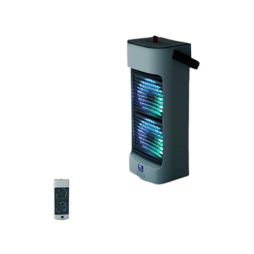 푸른색 Hqzoomee 듀얼 미니 냉풍기 S5 – 대용량 급속냉동 자동회전 추천