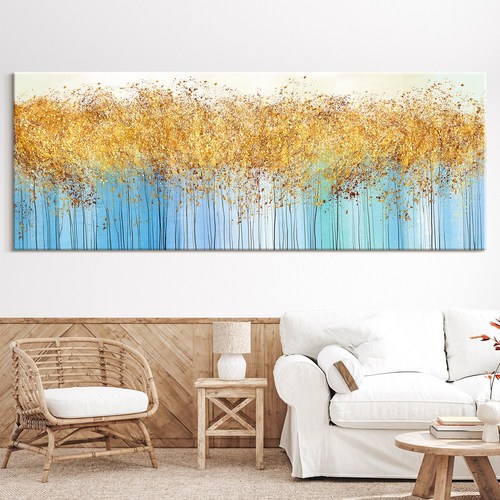 [TV방영그림!] 재물운 상승 풍수지리 돈 들어오는 사업운 성취 추상 황금 풍수 와이드 그림 캔버스액자 10종, 8. 금전가득 황금빛 추상 와이드