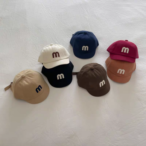 아기 가을 겨울 캡모자 숏캡 볼드 m