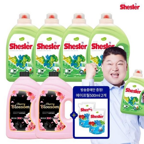 블랑101세탁세제섬유유연제1리터