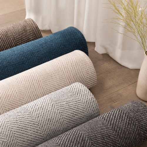 한빛카페트 헤링본 발탄 러그 100x150cm