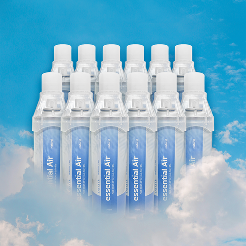 [12개] 지리에어 휴대용 산소캔 공기캔 지리산 청정 맑은 산소 공기 560ml, 공기캔 대형 560ml (1box), X, 12개