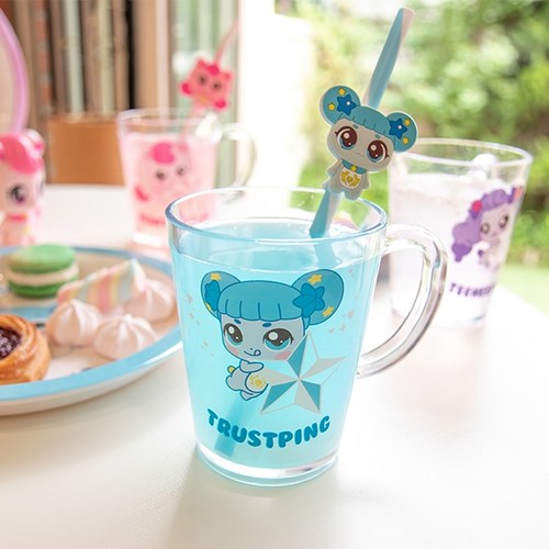 [티니핑] 러블리컵세트(믿어핑), 1개, 블루(믿어핑)