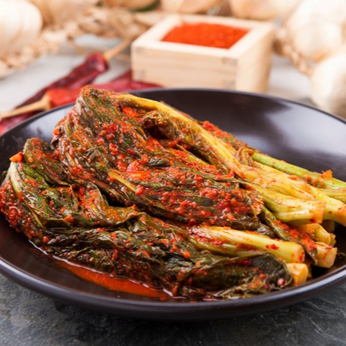 죽포식당 식객 갓김치 전라도 여수 돌산 갓김치 100% 국내산 명인 2kg, 1개