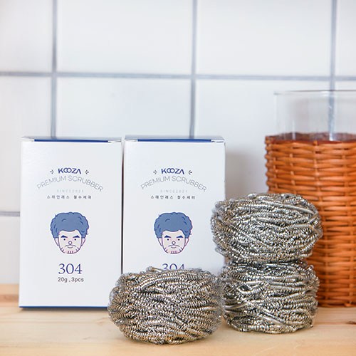 쿠자 304 철수세미 20g, 1개, 3개입
