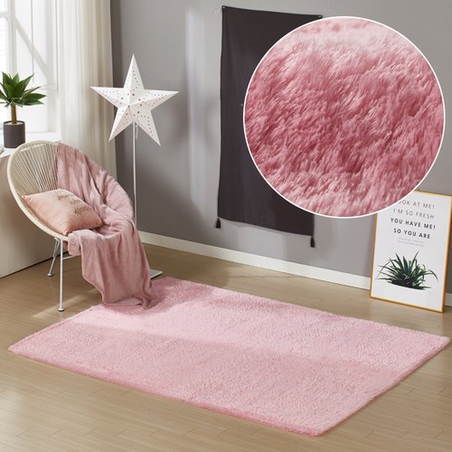 프리미엄 롱파일 극세사 장모 침실 미니러그 거실카펫트 소파패드