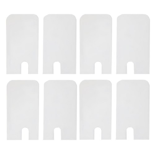 바로문풍지 사계절 틈새막이 풍지판 좌 + 우 세트 5cm x 10cm, 8개