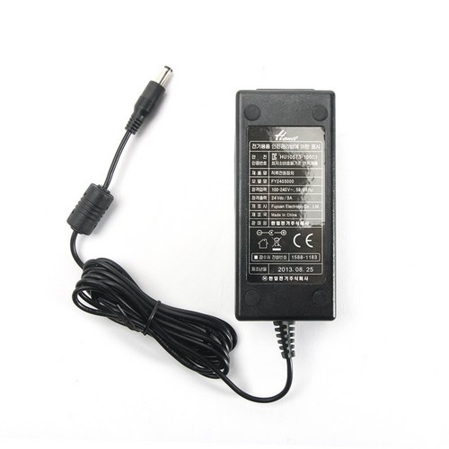 5V 3A 아답터 (접지형), 잭 규격/옵션 1.외경 5.5mm x 내경 2.1mm