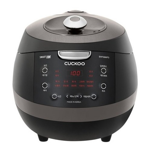 쿠쿠전자 전기압력밥솥 CRP-BHF0660FD 취사 보온 6인용