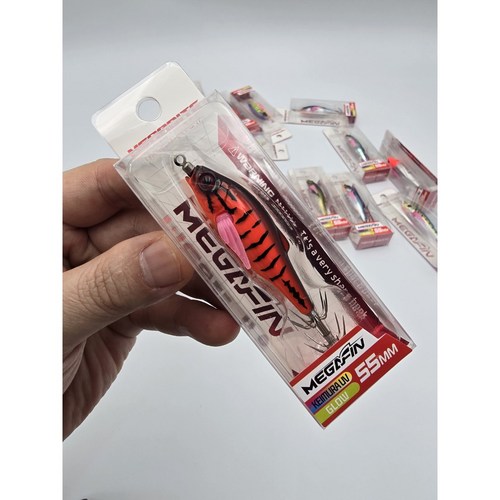 메가바이트 메가핀 55 메가탄 레이저 에기, MF23-RED TIGER, 1개