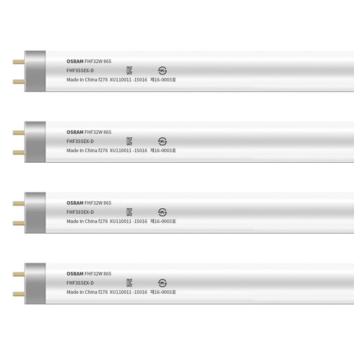 오스람 직관 형광등 FL 18W 32W 36W 4개입, 32W 주광색(865), 1개