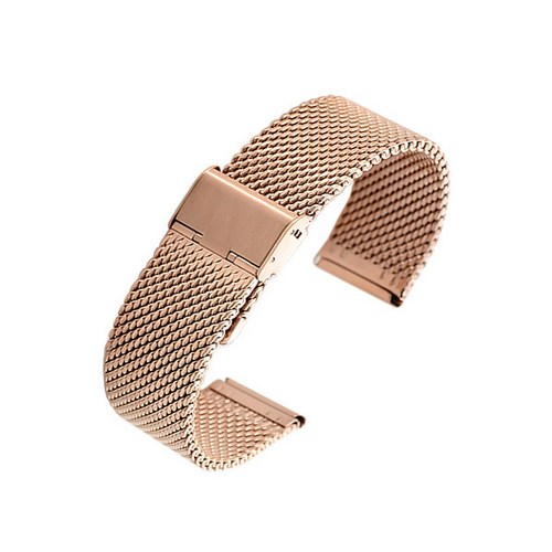 석와치스 남녀공용 시계줄스트랩 고급메탈줄 매쉬 밴드 22mm