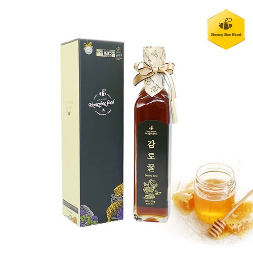 [건강] 건강에 좋은 벌꿀 100% 국내산 천연벌꿀 감로꿀 (700g)