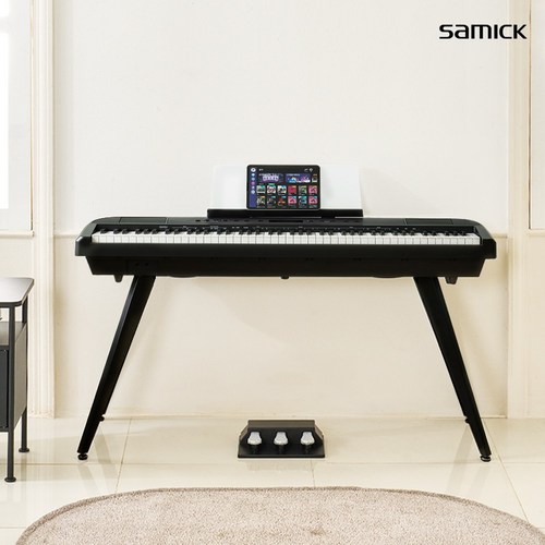 삼익 전자 디지털피아노 SP-X88 스타일리쉬 해머건반, 블랙, 1개, SP-X88