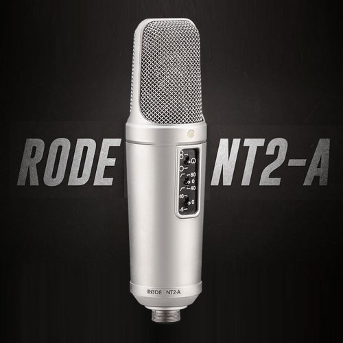 RODE NT2-A 콘덴서 마이크 로데 NT2A 스탠드 패키지, 3) NT2A + 롱스탠드+벨크로3M