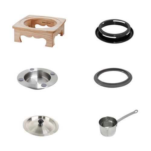 굿밥 미니압력밥솥 국내산 누룽지밥솥 추가구성, 4인 실리콘패킹, 1개, 그레이, 1ml