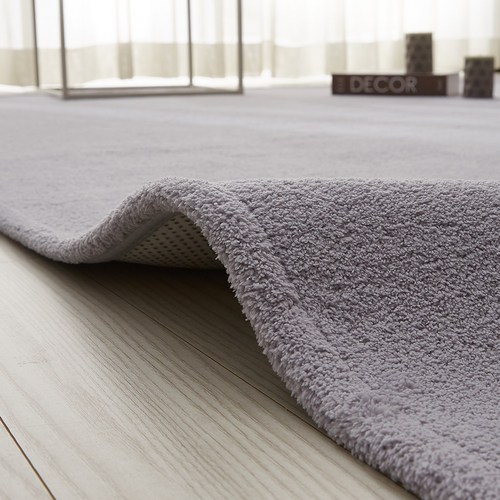 부드러운 극세사 단모 러그 썸데이 카페트