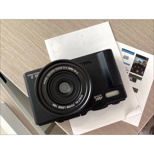 세계일주 6400W 픽셀 하이엔드 디지털 카메라 WIFI 18x 줌, 화이트