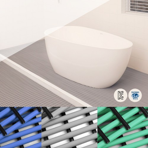 안심 논****** 롤매트 튜브매트 파랑 120x100cm, 파랑색, 1개