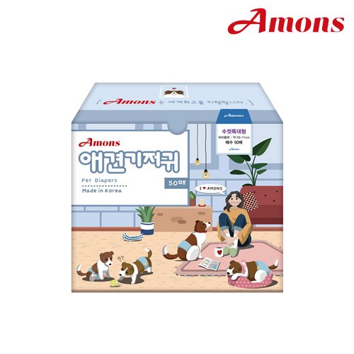특대형강아지팬티기저귀