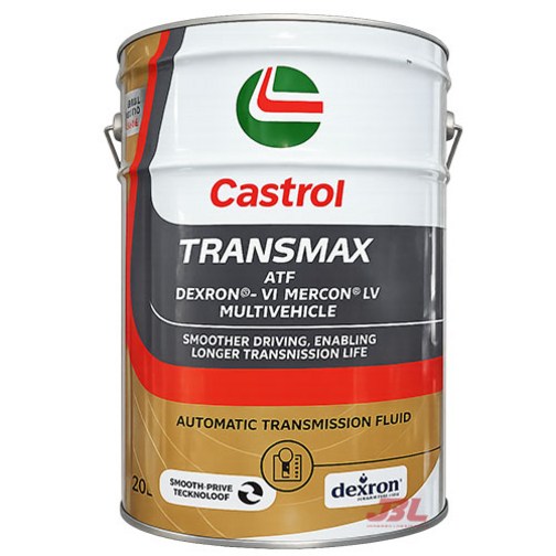 캐스트롤 트랜스맥스 ATF LV 금색 20L 5~9단 미션오일 ZF 8단 9단 L/F 덱스론6 SP4M-1 멀콘LV 아이신 AW-1 벤츠 BMW 100% 합성 장수명 오토미션오일