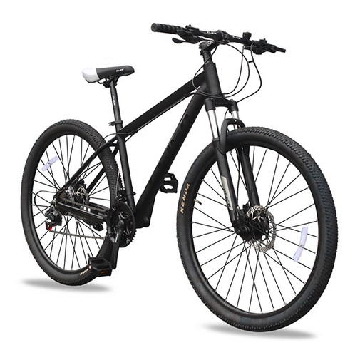 29인치 MTB 자전거 시마노 24단 유압식 클릭 토브29D 2세대, 1개, 180cm, 무광블랙미조립