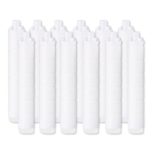 닥터피엘 리필터 샤워기 호환 리필 필터, 12개, 세디먼트 필터