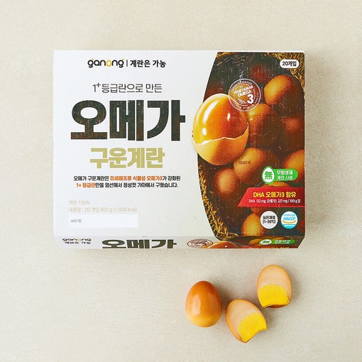 가농 1등급란으로 만든 오메가 구운란