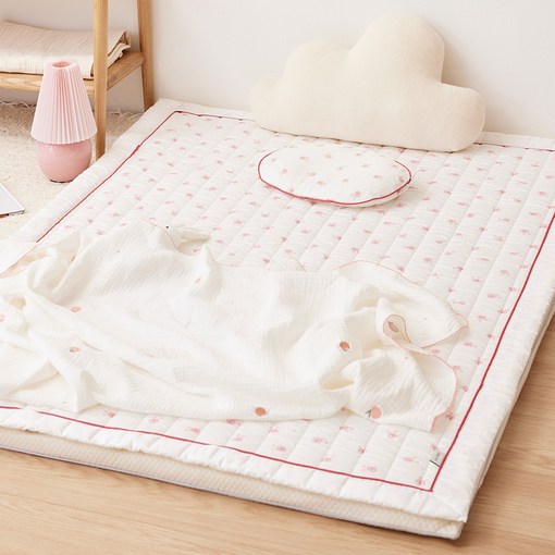 라비킷 유아용 듀라론 리버시블 냉감패드, 리틀 래빗, 1개