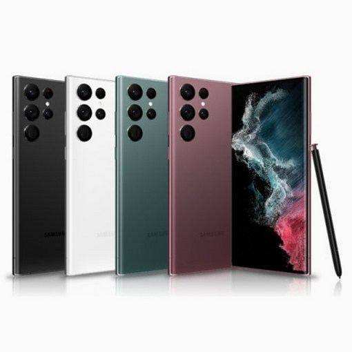 삼성전자 갤럭시 S 22 울트라 256GB SMS908 공기계 중고폰 리퍼폰, 팬텀 블랙, 256GB