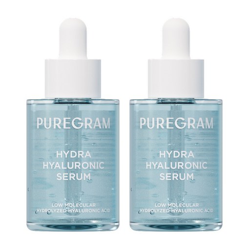 퓨어그램 저분자 히알루론산 세럼 30ml, 30ml, 2개
