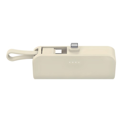 피에스글로벌 힙스터 5000mAh 도킹형 보조 배터리 애플8핀