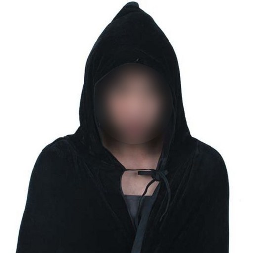 [할로윈의상] 벨벳 후드 망토 (남성용)