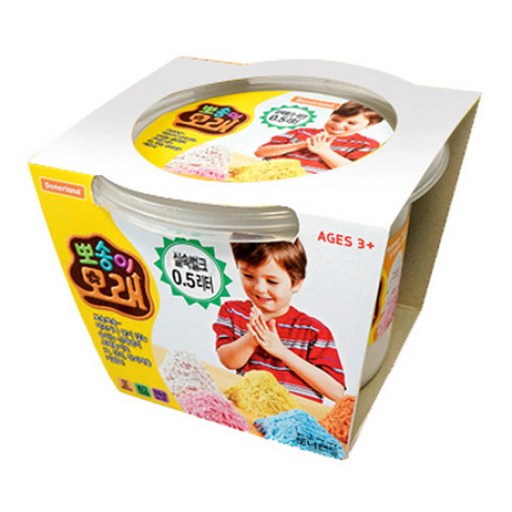 도너랜드 뽀송이 모래 500ml