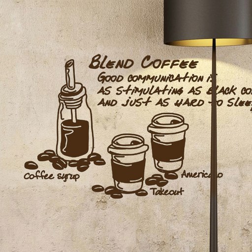 카페스티커_Italian roast coffee 1:4