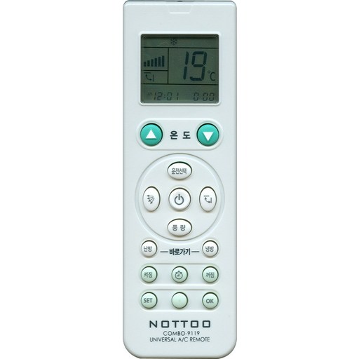 NOTTOO 통합형 리모컨 COMBO-9119
