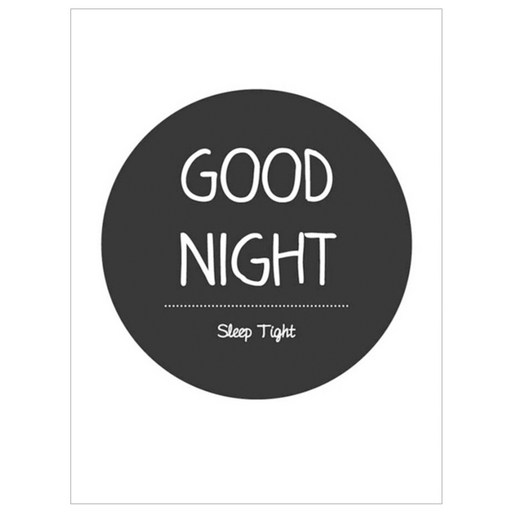 인테리어포스터14 good night