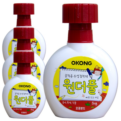 오공 원더풀 공작용 수성 접착제