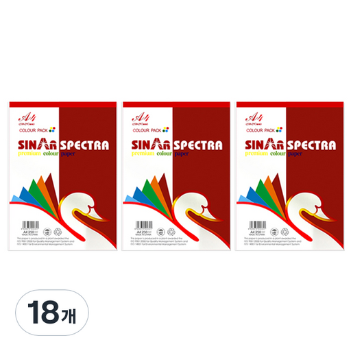 블루마토 A4 색상지 5-A COVER PAPER 25p