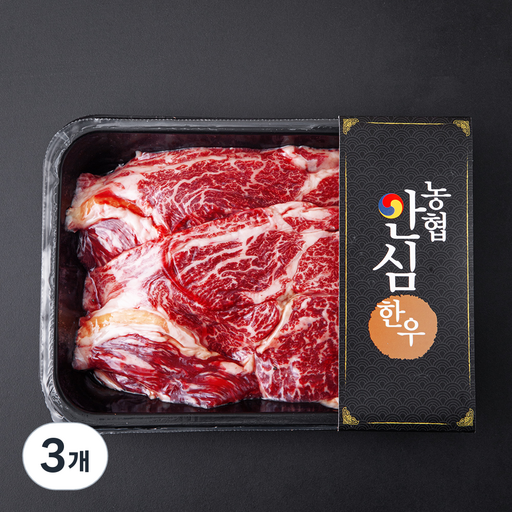농협안심한우 1등급 숙성등심 구이용 (냉장)