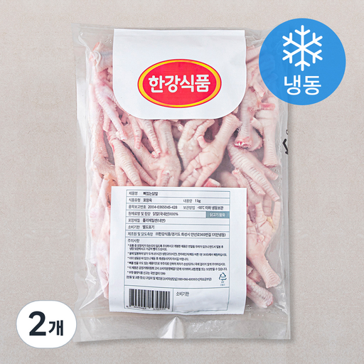 한강식품 뼈있는 닭발 (냉동)