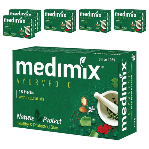 Medimix 草本美肌皂, 6盒, 6個