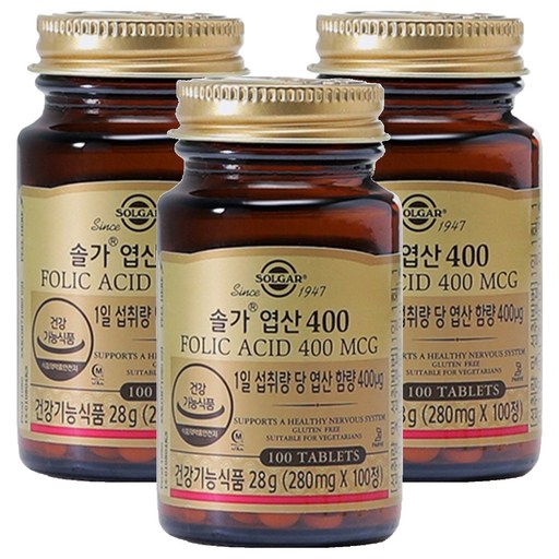 솔가 엽산 400