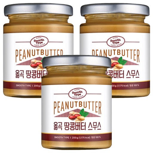 옳곡 국내산 땅콩버터 스무스