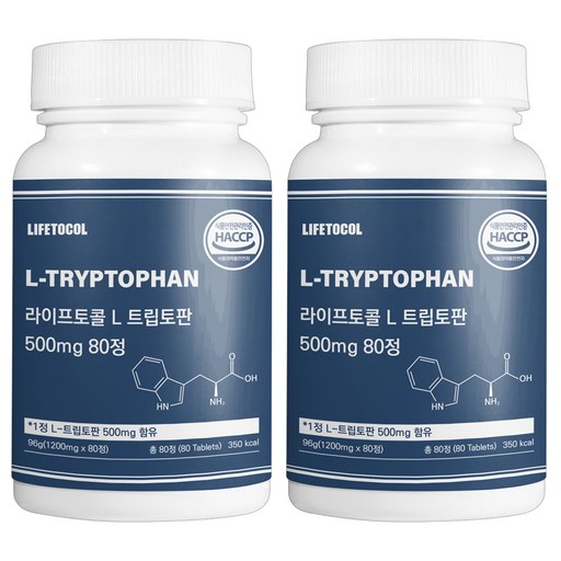 라이프토콜 L 트립토판 500mg 아미노산