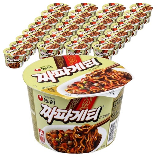 농심 짜파게티 큰사발면